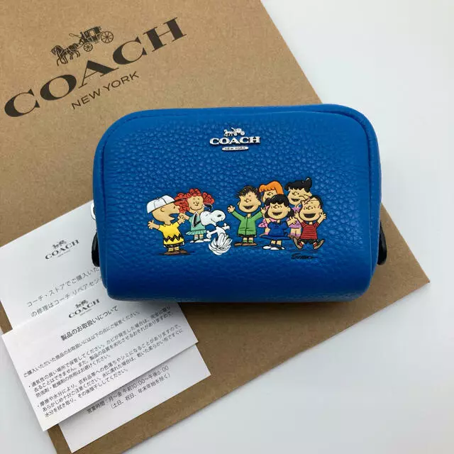 COACH X PEANUTS SNOOPY mini POUCH from Japan | eBay