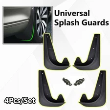 4PCS Mud Flaps Splash Guards Car for Front or Rear Auto Universal Accessories.