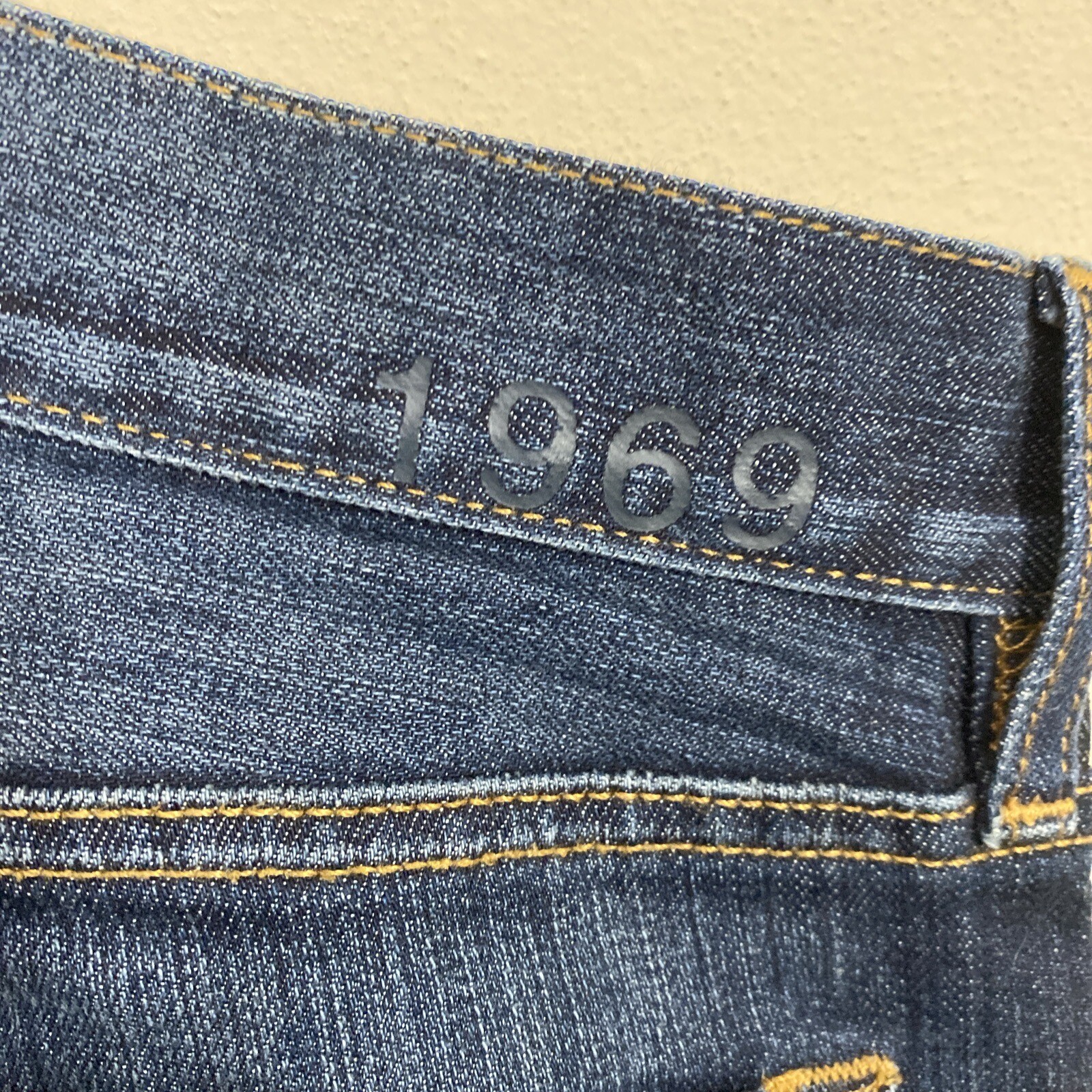 Mens Gap 1969 Standard Straight Blue Jeans 32x32 Gem