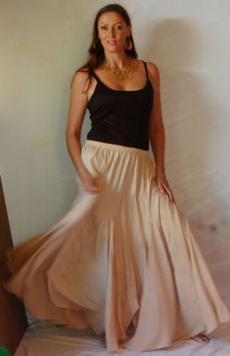 pick color & size maxi skirt elastic waist rayon stunning l xl 1x 2x 3x 4x 5x 6x - Picture 3 of 19