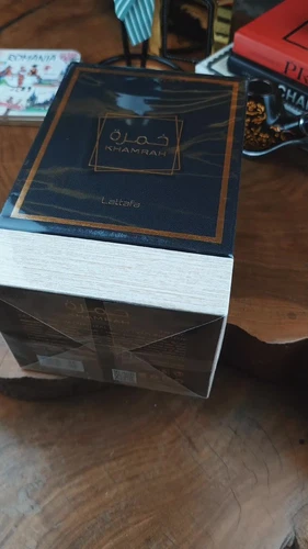 Perfume Khamrah por Lattafa para unisex EDP 3,4 oz nuevo en caja - Imagen 5 de 9