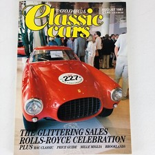 VINTAGE Thoroughbred  Classic Cars Magazine August 1987  