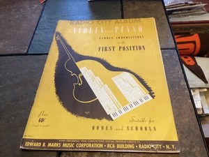 Radio City Album of Violin and Piano, Suitable for Schools and Home