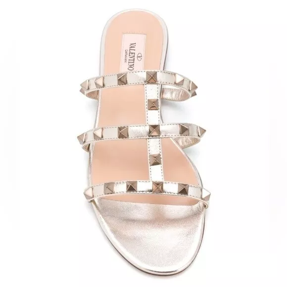 Rose gold valentino clearance rockstud