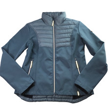 Equestrian Horze Horse Puffer Jacket Coat Puffy Down Blue Women's 10