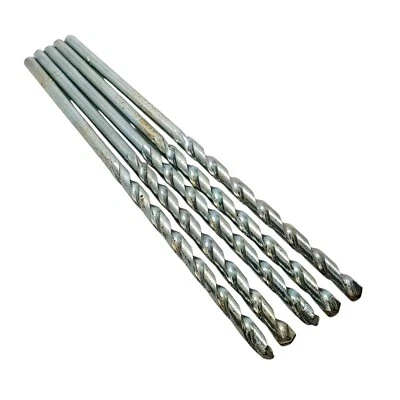 ENGLAND 5mm (3/16) x 150mm Long Masonary DRILL BITS For Walls Good Quality Made In UK