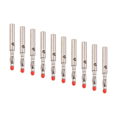 10Pcs 21.430 4.0mm Copper Banana Plug Male Connector Accessory for Testing - Picture 7 of 12