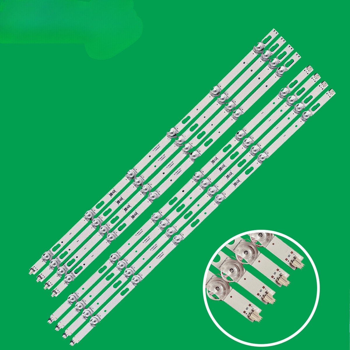 Samsung UN58TU7000FXZA LED Backlight Strip Set (8) BN96-50458A