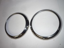 1949 50 51 52 Buick Headlight Bezels Rims Nos Pair 5940756 1949 50 51 52 Buick Headlight Bezels Rims Nos Pair 5940756