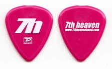 Seventh Heaven Richard Hofherr Magenta Tour Guitar Pick - 7th Heaven