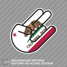 California Shocker Sticker Decal Vinyl Jdm Euro Republic Cali