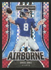 2023 Panini Rookies & Stars Daniel Jones Airborne Red Plaid #AI-24 Card