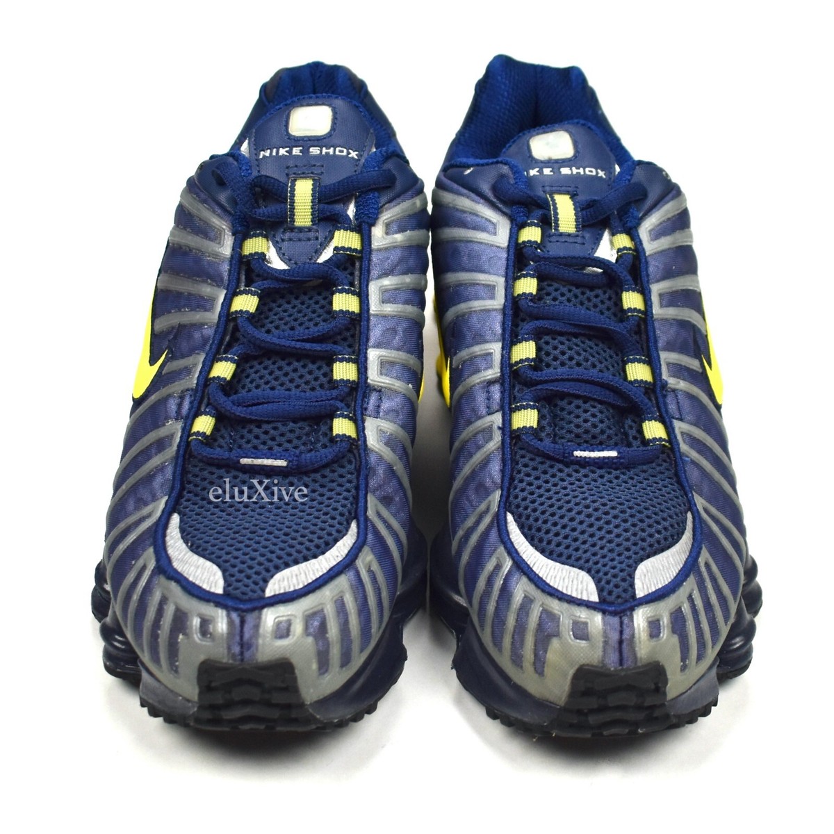 NWT Nike Shox TL OG SAMPLE Midnight Navy Yellow Zest 2002 NWT Nike Shox TL OG SAMPLE Midnight Navy Yellow Zest 2002