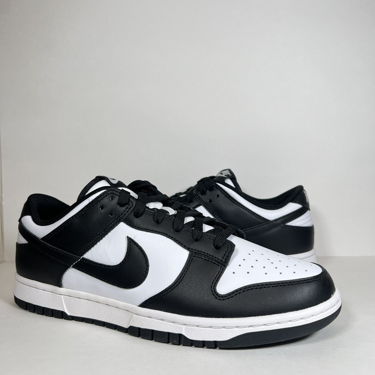 Size 10.5 - Nike Dunk Low Retro White Black 2021 | eBay