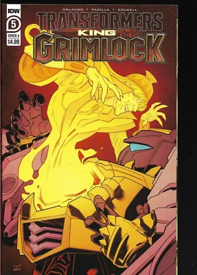 TRANSFORMERS - KING GRIMLOCK #5 - Cover A - New Bagged (S)
