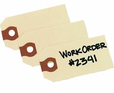 Avery Unstrung Shipping Tags 11.5 pt. Stock 4-3/4 x 2-3/8 1000 Manila Hang Tags