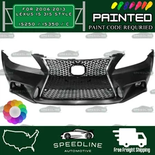 Custom Paint - Lexus IS250 IS350 2006-2013 Front Bumper Conversion Kit 3IS Style