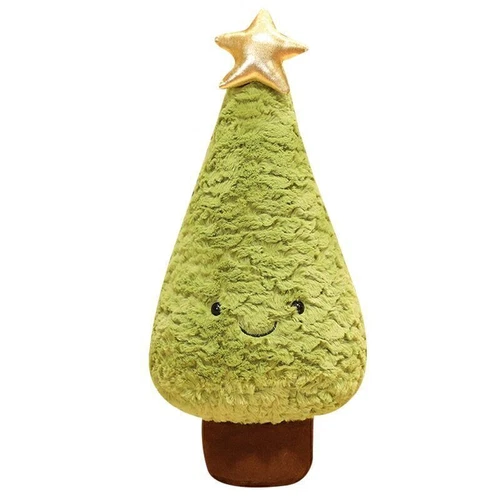 Simulación Árbol de Navidad Peluches Lindo Perenne Peluche Cojín Muñeca. - Imagen 7 de 20