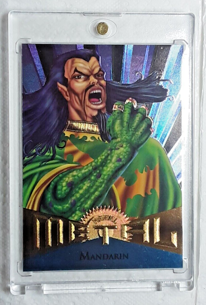 1995 FLEER MARVEL METAL CARD 24 MANDARIN