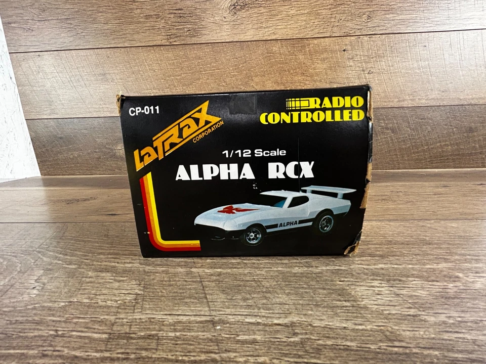 Vintage LaTrax Alpha RCX Yellow #24Remote Controlled Car CP-011 SEE DESCRIPTION - Image 4 of 4