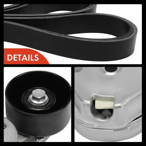 4x Serpentine Belt Drive Component Kit for Ford F-250 F-350 Super Duty V8 6.7L - Picture 7 of 9