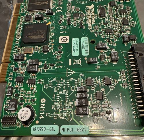 National Instruments NI PCI-6221  , Multifunction Data Acquisition Card
