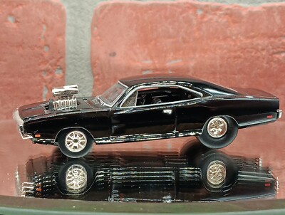 2002 Racing Champions '70 Dodge Charger Black Fast & Furious 1/64
