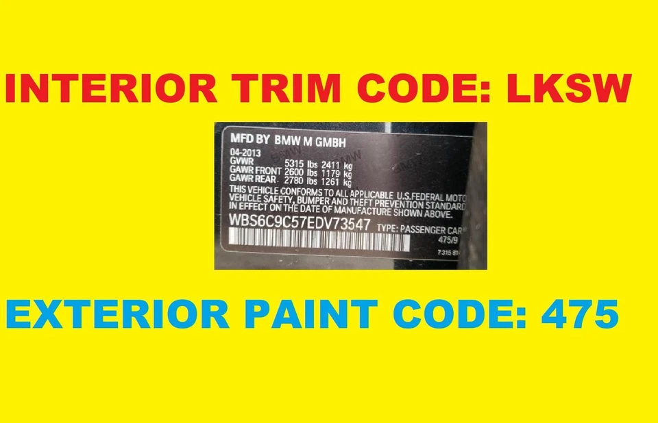 14 15 16 17 18 19 M6 Right Bare Metal Quarter Panel Body Cut 4 Dr (Gran Coupe) Foto 3 de 3