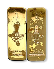 1 Million by Paco Rabanne Eau de Toilette Mini 0.17oz Read Condition LOT OF 2