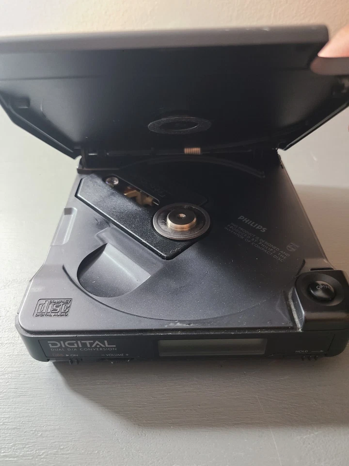 Leitor de disco compacto pessoal portátil Phillips AZ 6806 sem bateria - Imagem 4 de 4