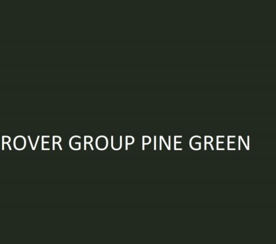 ROVER GROUP PINE GREEN Maschinenanlagen Emaille Glanzlack