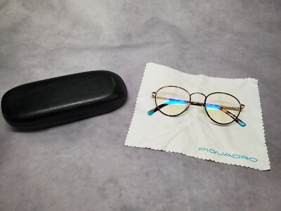 Piquadro SENA C3 Eyeglasses Glasses Optical Frame Havana 48-20-140