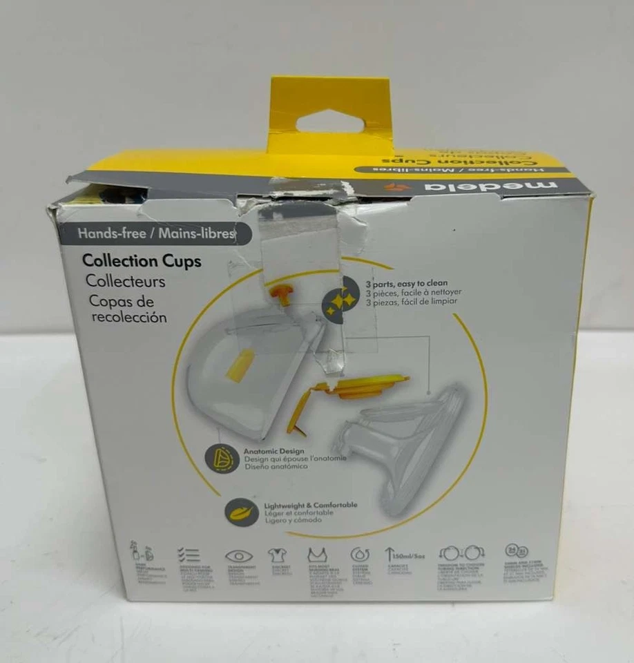 Extractor de leche portátil manos libres Medela Magic InBra Foto 3 de 4