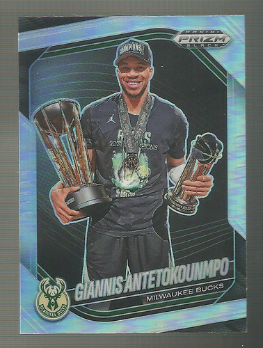 2024-25 Panini Prizm Black Giannis Antetokounmpo Prizm #159 - Milwaukee Bucks