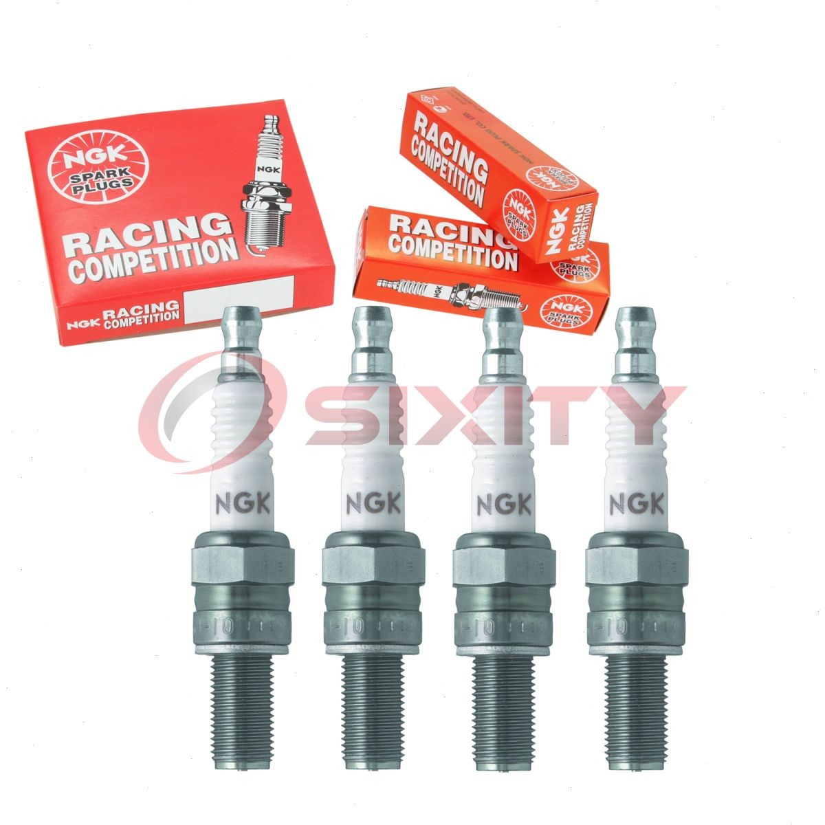4 pc NGK 4216 R0045Q-10 Racing Spark Plugs for UEC RU01-31 G54V AR5624 nx