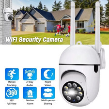 2.4G 1080P IP Camera Wired WIFI CCTV HD PTZ Smart Home Security System IR Cam