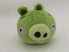 Angry Birds Green Pig Plush Rovio Commonwealth Stuffed Animal 4" No Sound
