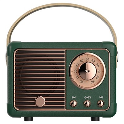 Retro-Bluetooth-Lautsprecher, Vintage-Dekor, Mini-Wireless-Bluetooth-Lautspreche