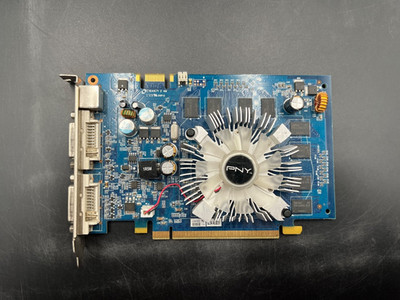 PNY NVIDIA VCG951024GXPB GeForce 9500GT Video Card 1GB DDR2 PCIe 2*DVI S-Video