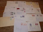 Germany Bund Berlin approx. 17 letters edge corner edge FDC castles and palaces