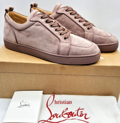 Christian Louboutin Rantulow Orlato Men's Antic Suede Sneakers EU44 US11