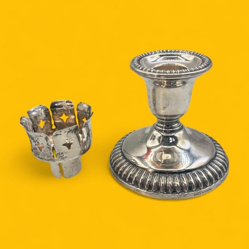 Vintage Birks Sterling Silver Hurricane Candleholder - Bild 6 von 9