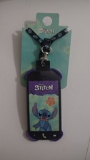 New Disney Lilo and Stitch Cell Phone Holder Lanyard Clip