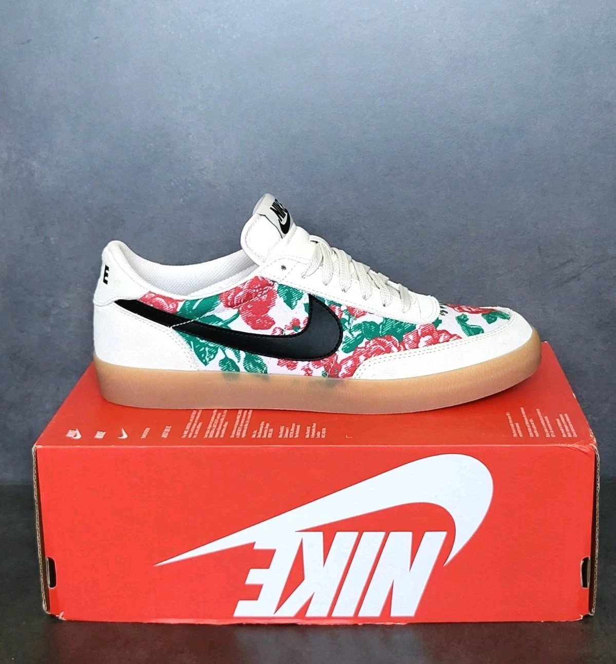 Nike Killshot 2 Floral Light Orewood Brown IF0672101 Unisex Size : 43 ??