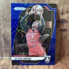 2024 Panini Prizm WNBA Blue Velocity Prizms #54 Laeticia Amihere Atlanta Dream