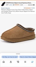 Brand New 3 pairs Of Inminpin Ugg Like Slippers Women s Size 6 Casual Slip on
