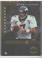 1998 Pinnacle Mint Collection Lasting Impressions John Elway #2 HOF