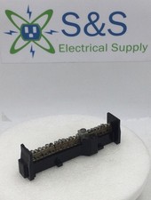 Square D 22 Position 4-14 AWG Neutral/Isolated Grounding Bar 7 1/8" x 1 5/8"