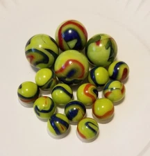 2008 Mega Marbles Vacor Chameleon Limited Edition UV Glow 12 Standard 4 Shooters