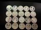 .999 Fine Silver 20 Troy Ounce Mixed Mint Bullion Round Lot Exact Rounds